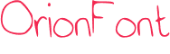 OrionFont