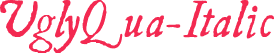 UglyQua-Italic