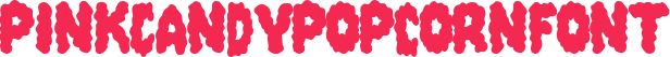 PinkCandyPopcornFont