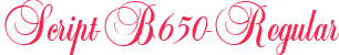 Script-B650-Regular