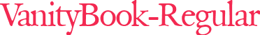 VanityBook-Regular